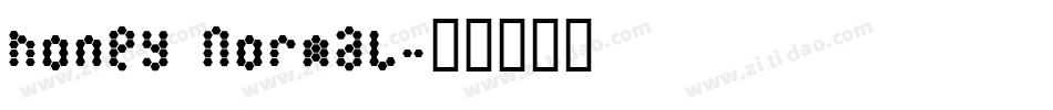 honey Normal字体转换